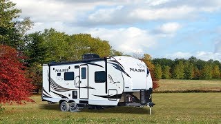 Quick Tour of The New Nash 23D Travel Trailer [upl. by Heriberto]