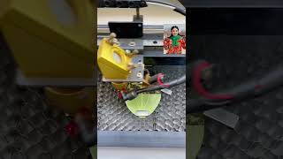 leaf engraving machine leaf carving production process entrepreneurship [upl. by Zerk]