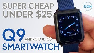 Q9 Smartwatch REVIEW Very Cheap Smartwatch [upl. by Kirkpatrick]