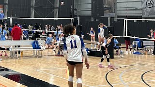 Wisconsin Elite  14Elite vs 15Blue is live 🏐🏐🏐 [upl. by Llemaj]