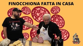 Salame Finocchiona Toscana fatta in casa [upl. by Samuele]