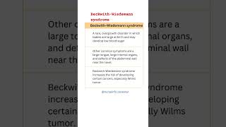 BeckwithWiedemann syndrome Symptoms [upl. by Ilehs]