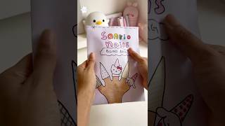 Sanrio nails blind bag unbox ചെയ്യാം diy craft shorts asmr blindbag [upl. by Katharyn691]