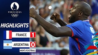 France vs Argentina 10 Quarter final Highlights amp All Goals  Olympic 2024 Revealed [upl. by Iek]