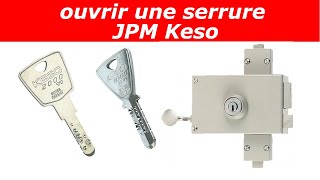 TUTO comment ouvrir une serrure keso [upl. by Sternlight650]