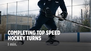 Completing Top Speed Hockey Turns [upl. by Petra576]