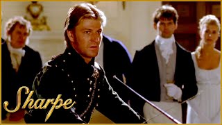 Sharpe Is Challenged To A Fencing Competition  Sharpe [upl. by Nekcerb566]