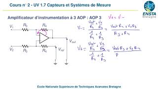 Amplificateur dInstrumentation [upl. by Domenic]