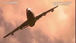 Japan Airlines flight 123  Crash Animation [upl. by Reede]