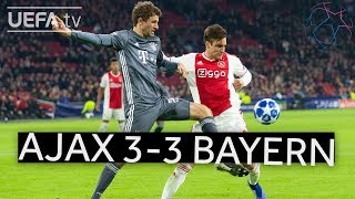 AJAX 33 BAYERN UCL HIGHLIGHTS [upl. by Arratoon]