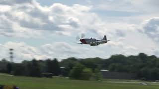 2024 World War II Weekend P51 mustang low pass [upl. by Sletten]