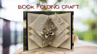 Book Folding Craft  Crafts with MsJi [upl. by Lilian]