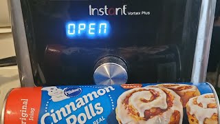 Air Fryer Tuesdays Pillsbury Cinnamon Rolls [upl. by Polard]