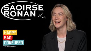 Saoirse Ronan talks THE OUTRUN BLITZ LADY BIRD James Bond Harry Potter Chappell Roan [upl. by Alyel861]