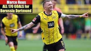 Marco Reus ◉ All 170 Goals for Borussia Dortmund [upl. by Armilda]