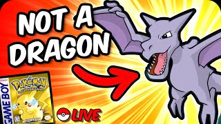 LIVE  How good is Aerodactyl in Pokemon Yellow [upl. by Pearce880]