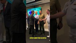 Comandante da Aeronáutica participa de homenagem às Forças Armadas na FIESP [upl. by Atiuqehc]