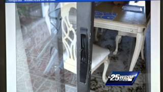 911 call Woman says man breaking into house [upl. by Coray]