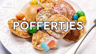 De lekkerste POFFERTJES maken  Snel en eenvoudig met SUPER LEKKERE TOPPINGS [upl. by Gibb]