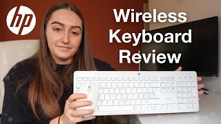 NEW HP 230 Wireless keyboard amp mouse set in white review 2023 [upl. by Simona359]