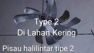 Perbandingan pisau halilintar tipe 1 dan 22 [upl. by Jaffe387]