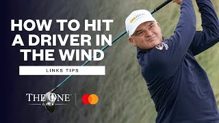 How to hit a driver into wind 💨  Links Tips with Paul Lawrie [upl. by Katine368]