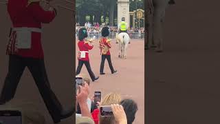 London Guard Change Buckingham Palace [upl. by Eloccin]