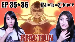 THE THIRD EYE  Black Clover Episodes 3536 Reaction Highlights [upl. by Wareing]