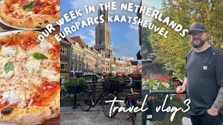 NETHERLANDS ROADTRIP WEEK AWAY TRAVEL VLOG  EUROPARCS KAATSHEUVEL  LE SHUTTLE [upl. by Sisile]