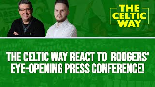 TCW REACT to Brendan Rodgers eyeopening press conference ahead of Flag Day [upl. by Ecnaled]