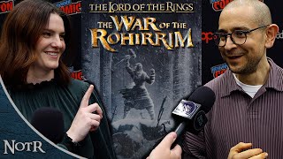 War of the Rohirrim NYCC 2024 Interviews [upl. by Chelsy178]