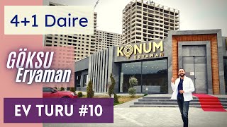 EV TURU 10  Ankara ERYAMANda 41 DAİRE  Konum Eryaman Örnek Daire Turu [upl. by Cloutman]