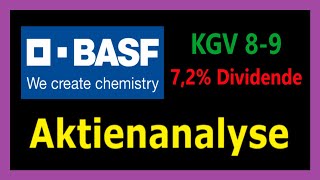 BASF Aktie  Eine zyklische Möglichkeit mit hoher Dividende [upl. by Kliman]