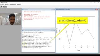 Promedio Móvil Simple con aplicaciones en Excel y R [upl. by Aer355]