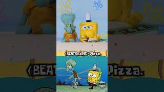 the quotKrusty Krab Pizzaquot song IRL 🍕  SpongeBob Shorts [upl. by Manno]