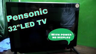 Pensonic 32quotLED TV with power but no display how to repair [upl. by Anavoj]