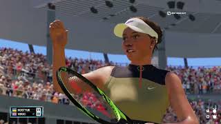 Donna Vekic vs Marta Kostyuk HIGHLIGHTS  Olympics Paris 2024 [upl. by Elyrad]