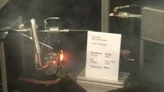 R134a flammability test  970° Celsius [upl. by Duke]