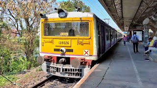 Indian local train arrival video [upl. by Cath]