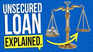 WHAT ARE UNSECURED LOAN [upl. by Idihsar102]