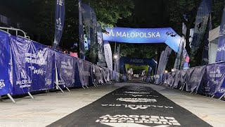 Start EFB 100 km  Igrzyskowa Setka  III Europejski Festiwal Biegowy  Dwa Beskidy [upl. by Yhtrod]