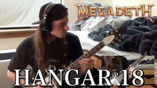 Hangar 18  Full Guitar Cover ALL SOLOS [upl. by Norton]