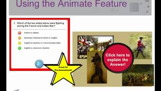 Using the MimioStudio Notebook Animation Feature In Your Interactive Lesson [upl. by Nitsud]