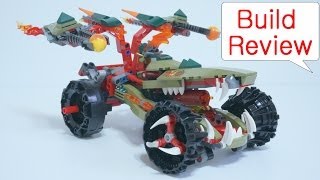 Lego chima 70135 Craggers Fire Striker  Build 레고 키마 크래거의 파이어스트라이커 장난감 [upl. by Verla]