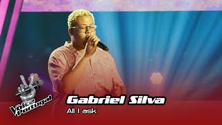 Gabriel Silva  quotAll I askquot  Prova Cega  The Voice Portugal [upl. by Enirtak808]