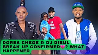 DOREA CHEGE ampDJ DIBUL CONFIRMS BREAK UP💔WAMEACHANAthebullsfamily [upl. by Eatnohs355]