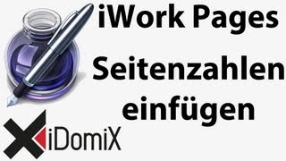 iWork Pages Seitenzahlen einfügen [upl. by Silvano]