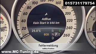 AdBlueProbleme Unsere Lösung für dein Mercedes ECoupe [upl. by Linders943]