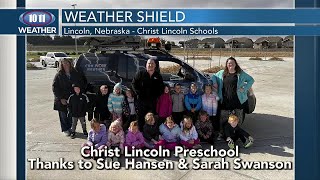 Bill Rentschler and the 1011 Weather Shield visit Christ Lincoln Preschool [upl. by Eldin733]