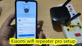 Xiaomi mi wifi repeater pro extender setup [upl. by Hulton]